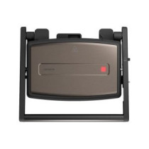 Sandwichera grill aiwa asm-1500g placas con recubrimiento antiadherente 1500w color plata 180?