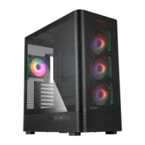 Caja atx abysm danube sava h500 ii air black 2x3.5\ 3x2.5\" 2xusb3.0 1xusb-c gpu 400mm "