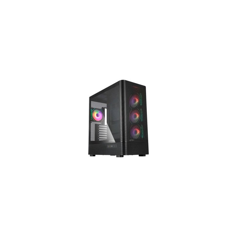 Caja atx abysm danube sava h500 ii air black 2x3.5\ 3x2.5\" 2xusb3.0 1xusb-c gpu 400mm "