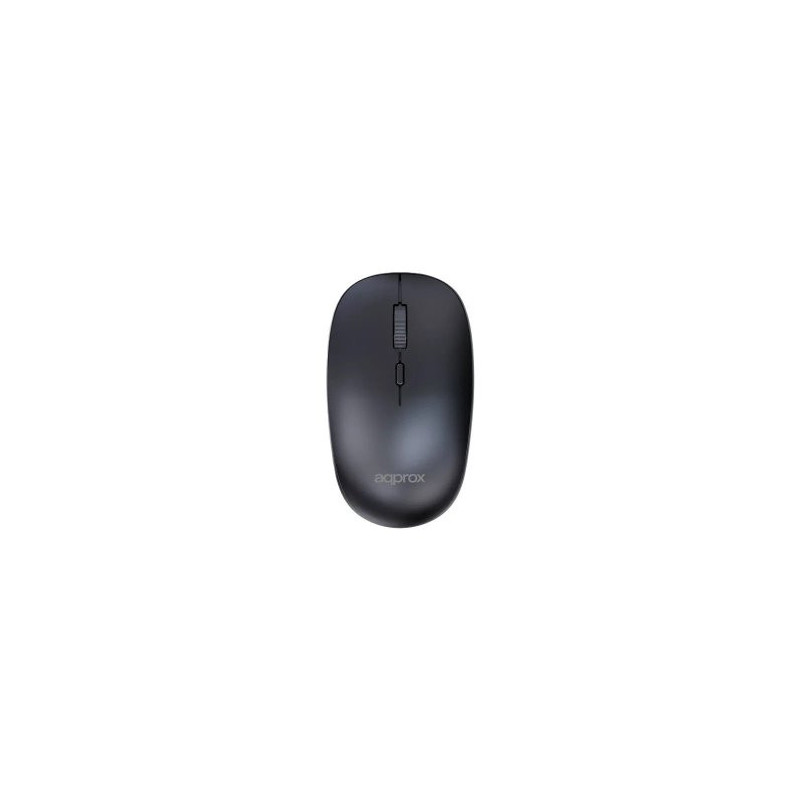Mouse approx wireless appxm210 2.4ghz 1600 dpi 4 botones color negro
