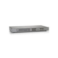 Switch no gestionable level one fep-1612 16p 16xpoe 100mb 500w carcasa metalica