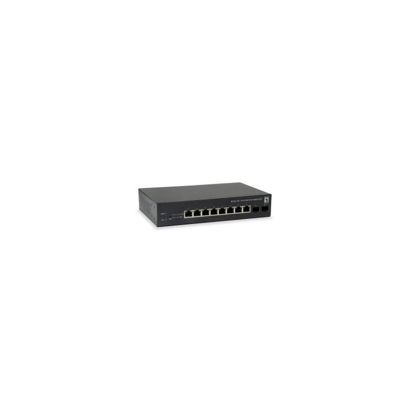 Switch semigestionable level one gep-1051 10p 8xgb poe 2xgb sfp 70w carcasa metalica