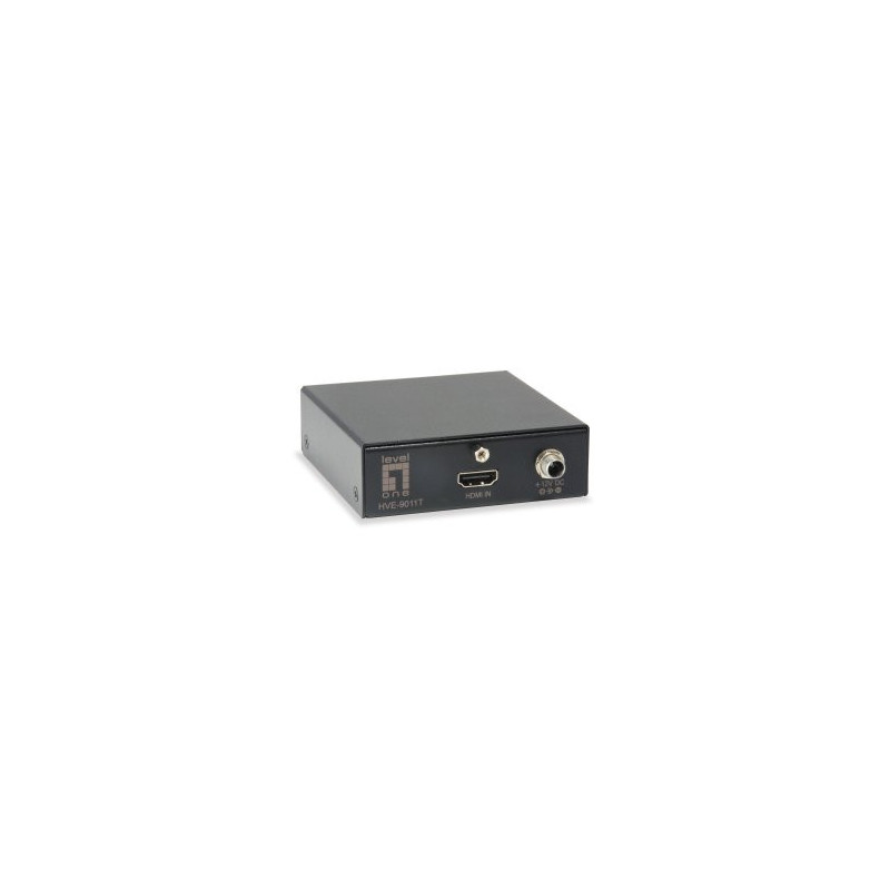 Hdmi extender level one hve-9010 4k2k rj45 cat.5 50 metros