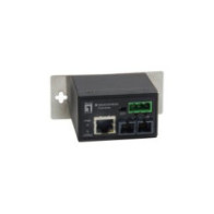 Convertidor fibra level one iec-4002 rj45 ethernet a fibra multimodo st 2km