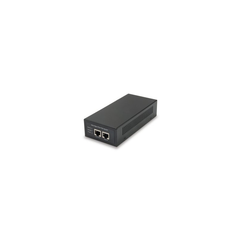 Poe injector adapter gigabit level one 60w pasa datos y alimentacion por el mismo cable