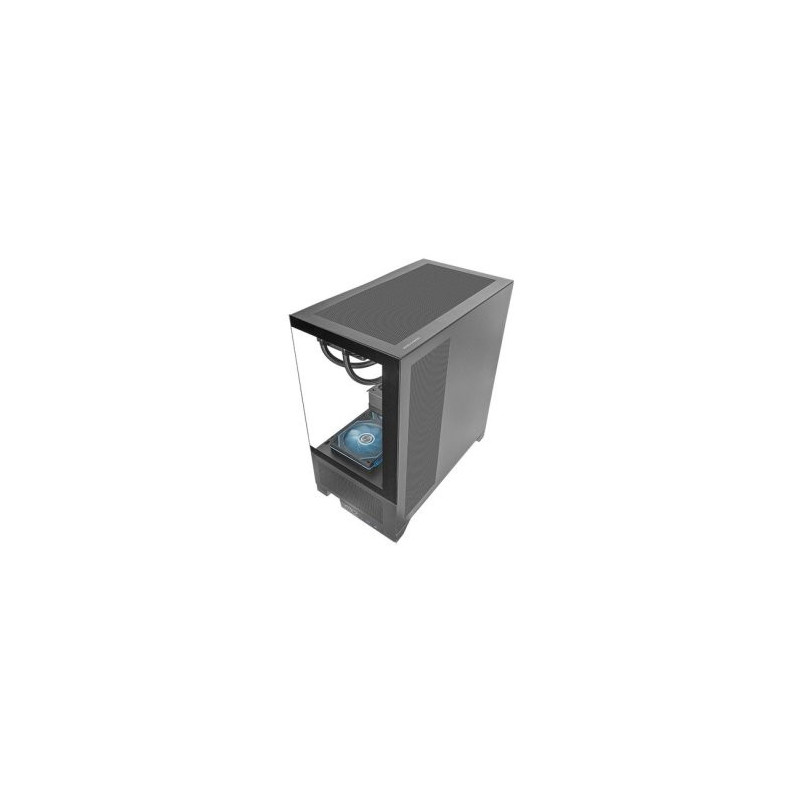 Caja atx mars gaming mclcdx negro cristal templado continuo lcd gpu 425mm 3x2.5 o 3x3.5