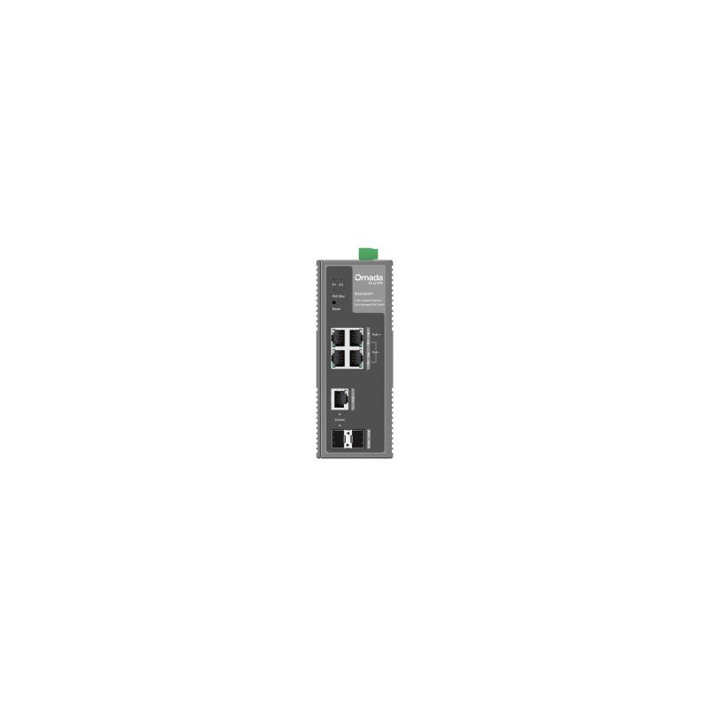 Switch gestionable l2 tp-link ies206gpp 4xgb (1xpoe++ 3xpoe+) 1xrj45/sfp gb 1xsfp gb 120w dise?o ind