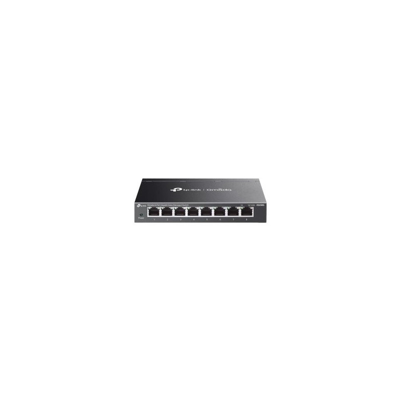 Switch gestionable l2 tp-link ies208g 6xrj45 gb 2xrj45/sfp gb dise?o industrial