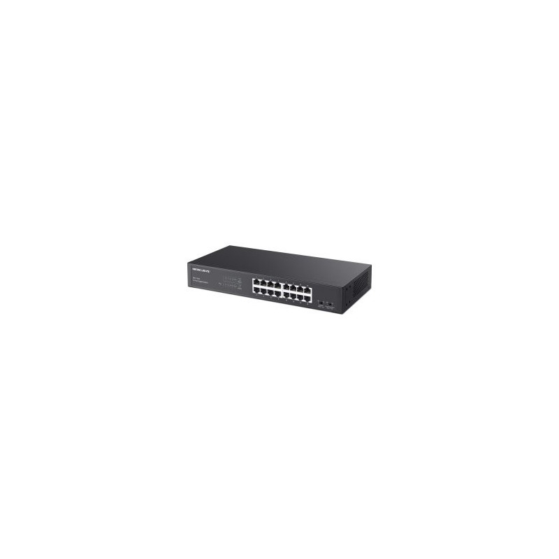Switch no gestionable mercusys ms116gs 16p 16xrj45 1gbps carcasa metalica enrackable