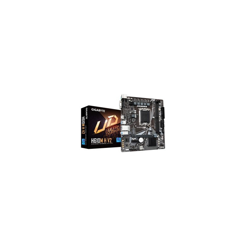 Pb gigabyte h610m h v2 m-atx skt lga1700 2xddr5 5600mhz hdmi vga lan m.2