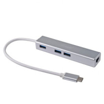 Adaptador usb-c equip 133481 a 3xusb-a 3.0 1x1gb rj45