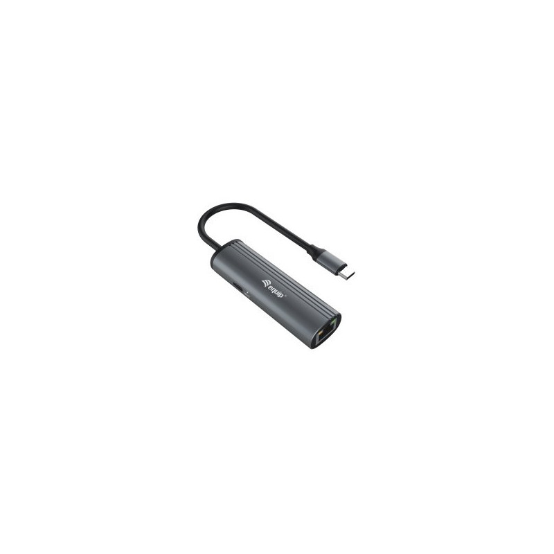 Adaptador usb-c equip 133486 a 1xusb-c pd 100w 1x1gb rj45 wakeonlan
