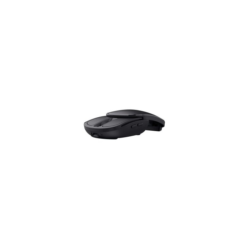 Mouse trust wireless zylo negro 2400 dpi ajustable 6 botones plegable