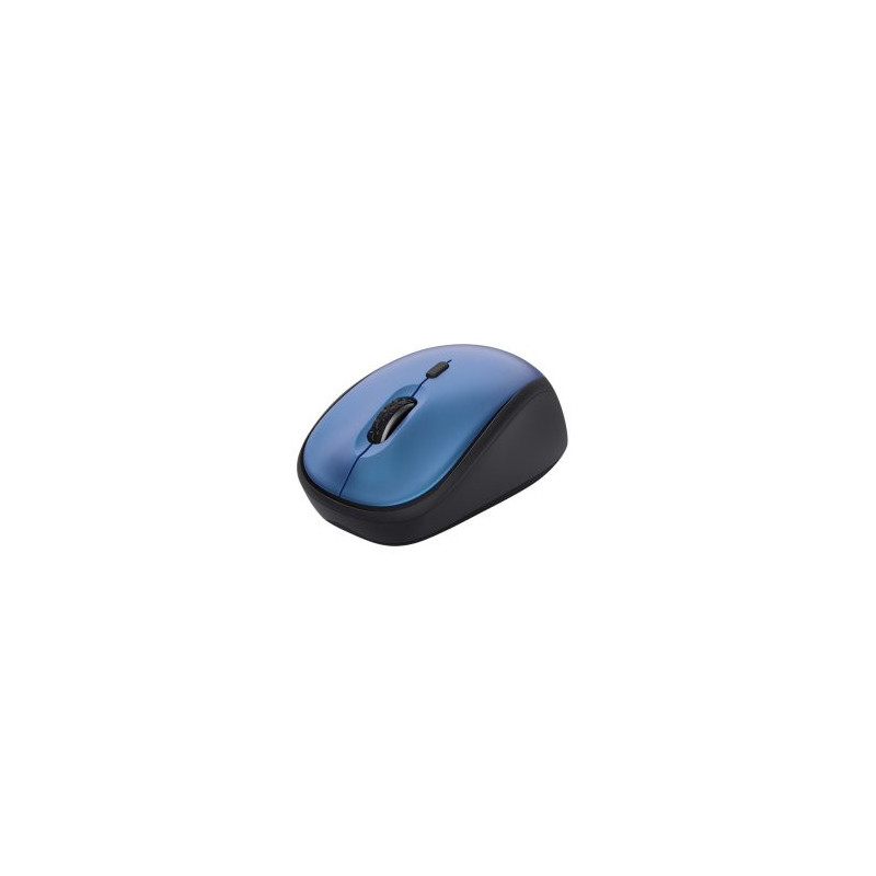 Mouse trust wireless yvi+ eco azul 1600dpi ajustable 4 botones