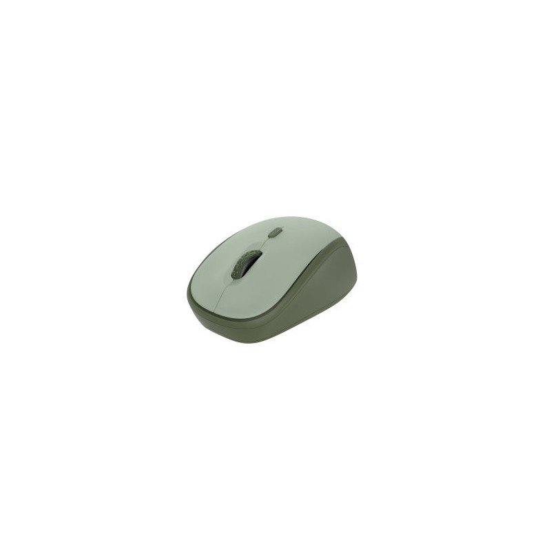 Mouse trust wireless yvi+ eco verde 1600dpi ajustable 4 botones