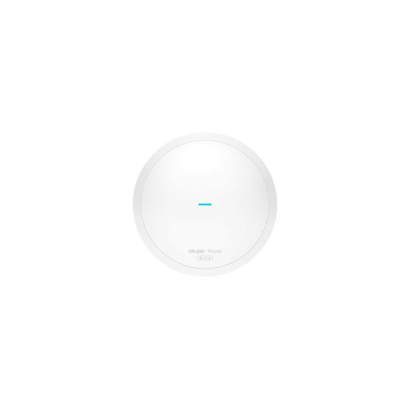 Punto de acceso interior wifi 6 ruijie rg-rap62 ax1800 1201mbps 5ghz 1xgb poe pasivo montaje techo