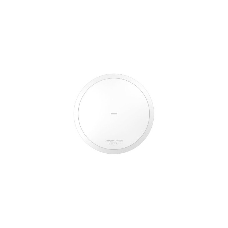 Punto de acceso interior wifi 7 ruijie rg-rap72 be3600 2882mbps 5ghz 1x2,5gb poe pasivo montaje