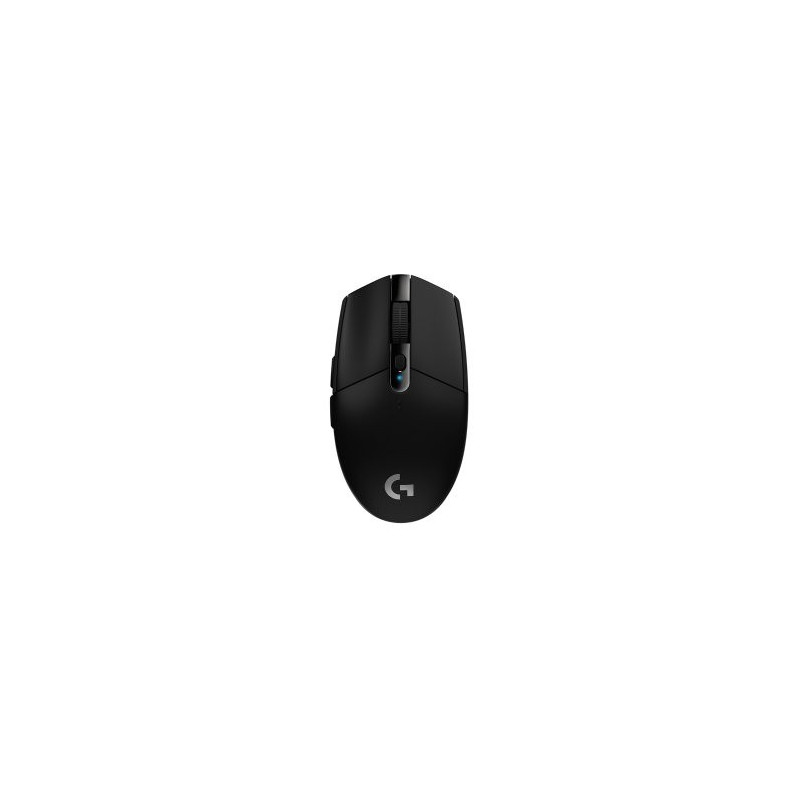 Mouse logitech wireless g305 lightspeed 12000dpi 6 botones color negro