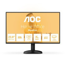 Monitor 24\ hdmi vga aoc 24b31h ips fhd 1ms 120hz vesa 100x100 negro"