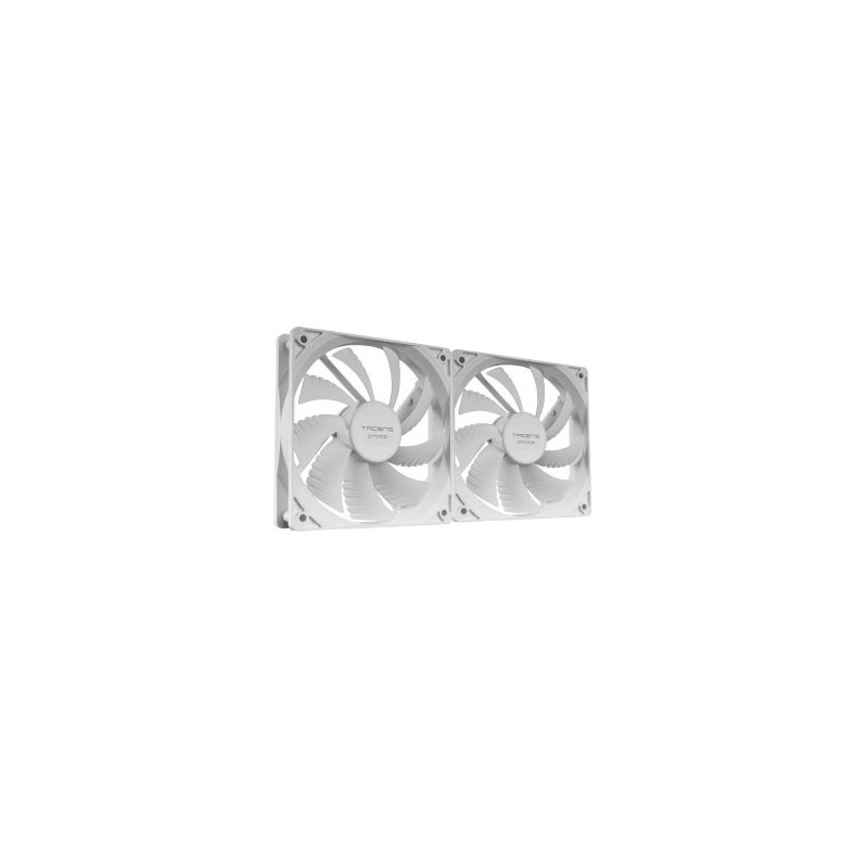 Ventilador interno tacens anima af12x2w 12x12 14db fluxus bearing air-guide bajo ruido pack 2 blanco