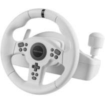 Volante mars gaming mwhrsxonew drivesense 270? pedales y palanca multiplataforma blanco