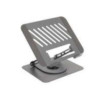 Soporte de portatil tooq ph-dafne-g elevador rotacion 360? de 11\ a 17\" pleable gris oscuro"