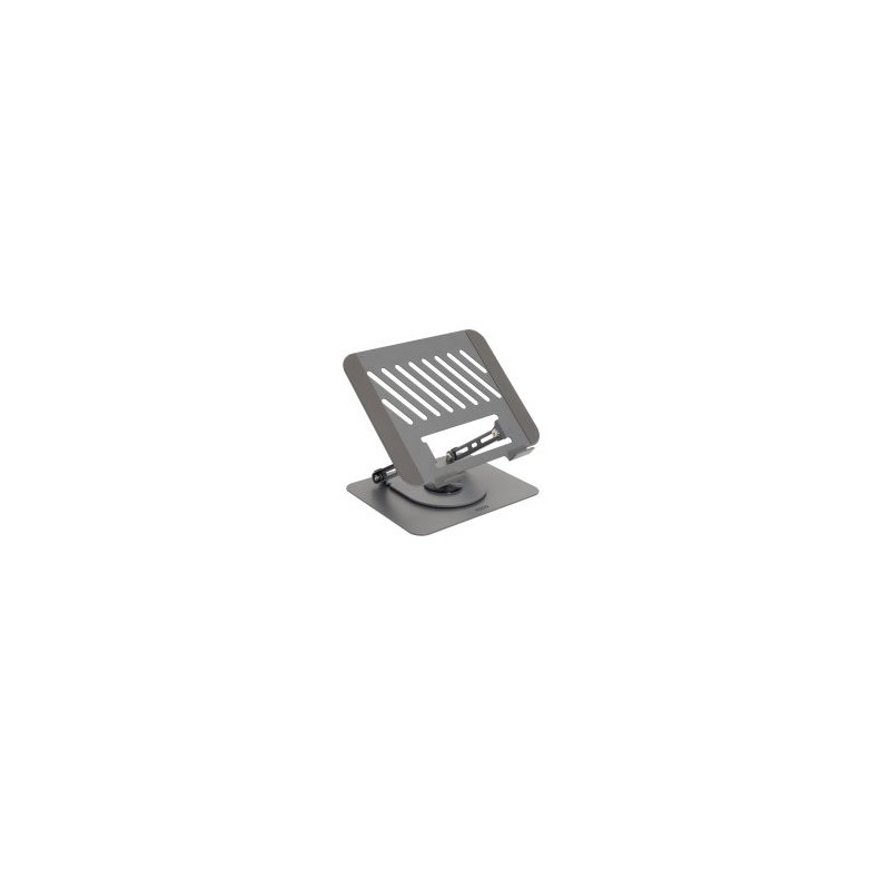Soporte de portatil tooq ph-dafne-g elevador rotacion 360? de 11\ a 17\" pleable gris oscuro"
