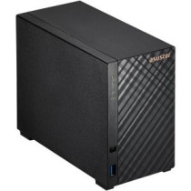Servidor nas asustor drivestor 2 gen2 as1202t 2 bahias quard-core 1.7ghz 2.5gbe  1gb ddr4 3xusb 3,0