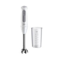 Batidora de mano braun mq50001m 1000w 21 velocidades accesorio vaso medidor 600ml blanco