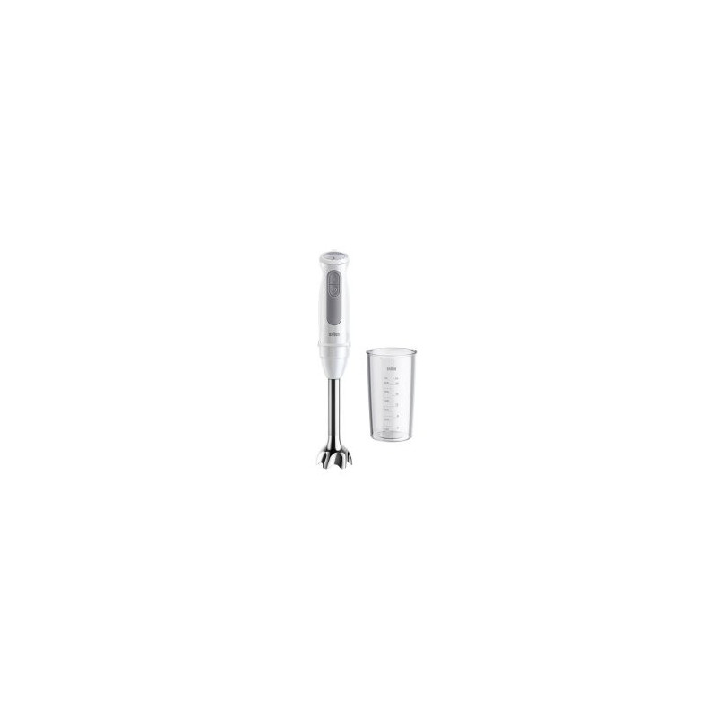 Batidora de mano braun mq50001m 1000w 21 velocidades accesorio vaso medidor 600ml blanco
