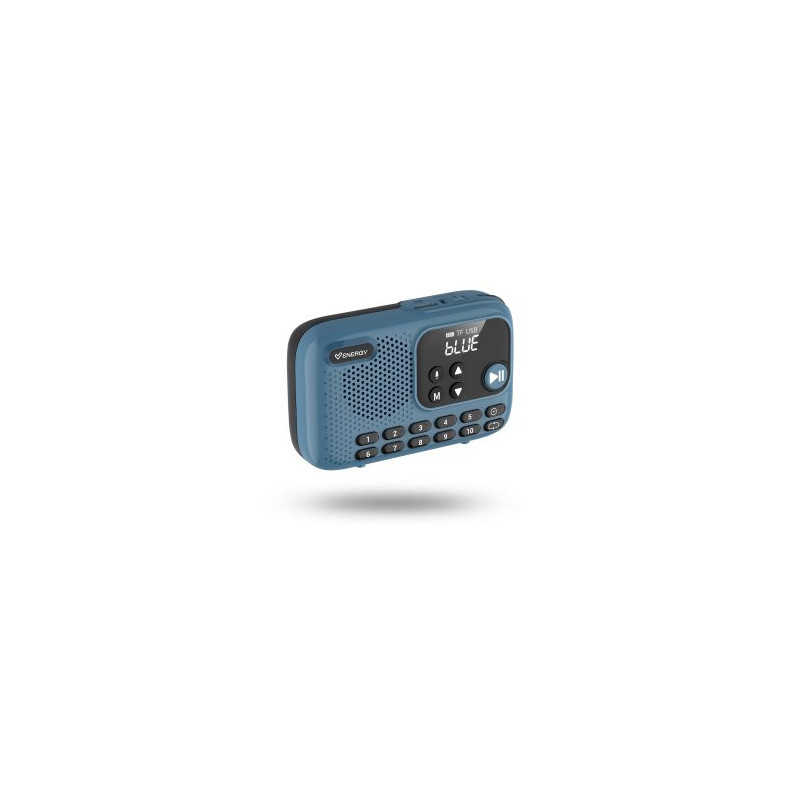 Radio portatil energy sistem tunergo fm 10h salida 3.5mm usb-c bt usb microsd