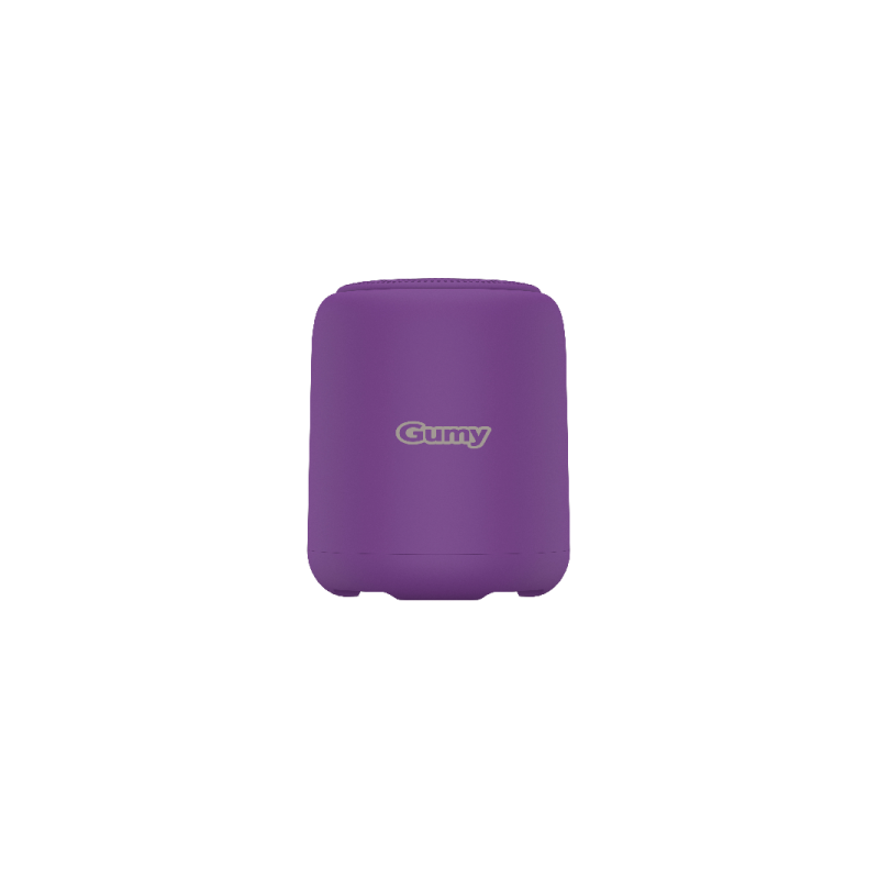 Altavoz bluetooth portable jvc sp-sg10btv 5w rms bt 5.3 microsd bateria 8h gummy violeta