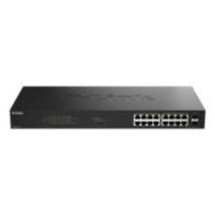 Switch no gestionable d-link dgs-1018p/e 16p giga poe+(240w)+2p sfp