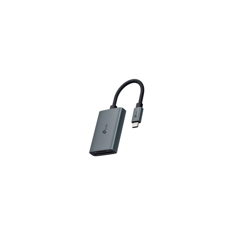 Card reader externo usb-c tplink ua440c 1xsd 1xmicrosd 4.0 carcasa de aluminio