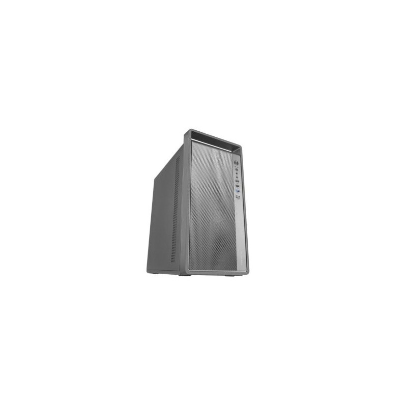 Caja microatx tacens 2fortisii negra frontal mesh gpu 235mm asa de transporte