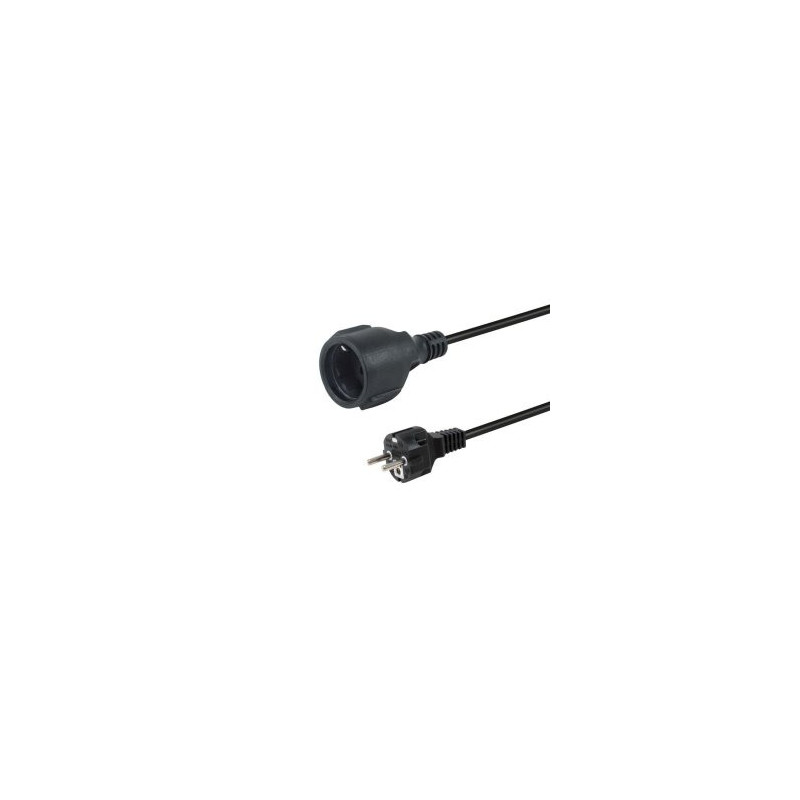 Cable alimentacion shuko macho a schuko hembra cee 7/3 3m 112181