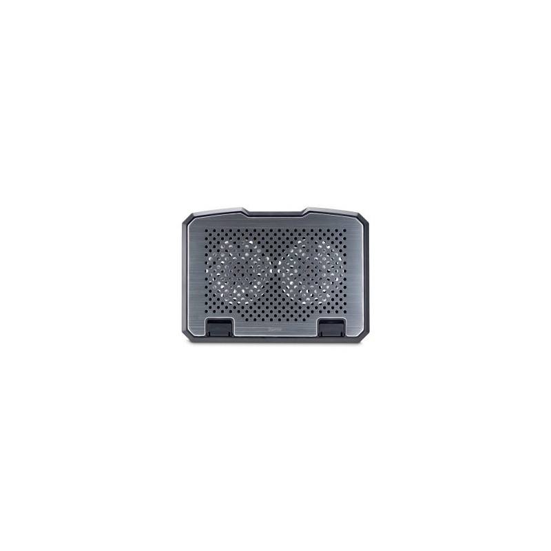 Base de refrigeracion para portatiles hama 00126807 aluminio angulo ajustable 13,3\ - 15.6\" "