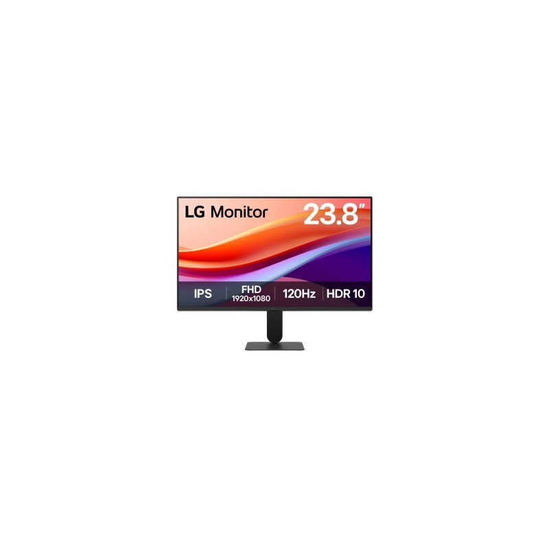 Monitor 24\ hdmi vga lg 24u411a-b ips fhd 120hz color negro"