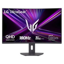 Monitor 32\ curvo hdmi displayport lg 32g600a-b gaming qhd 1ms 180hz regulable en altura"