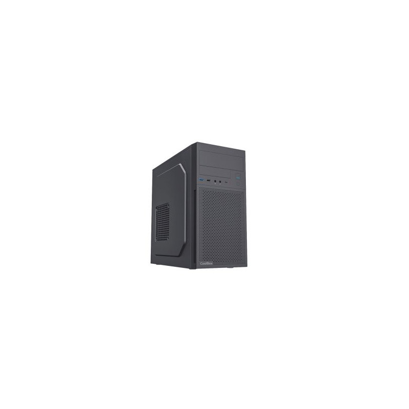 Caja microatx coolbox m680 gpu max 295mm 1x5.25 2x3.5 3x2.5 f.a basic 500w color negro