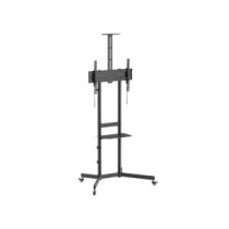 Soporte de suelo con ruedas equip 650636 para pantalla de 37\ - 70\" max vesa 600x400 70kg estante "