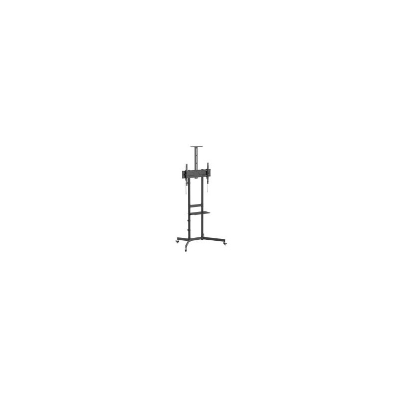 Soporte de suelo con ruedas equip 650636 para pantalla de 37\ - 70\" max vesa 600x400 70kg estante "