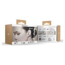 Auricular intrauditivo bluetooth energy sistem chicpods tws ipx4 bateria 23h blanco