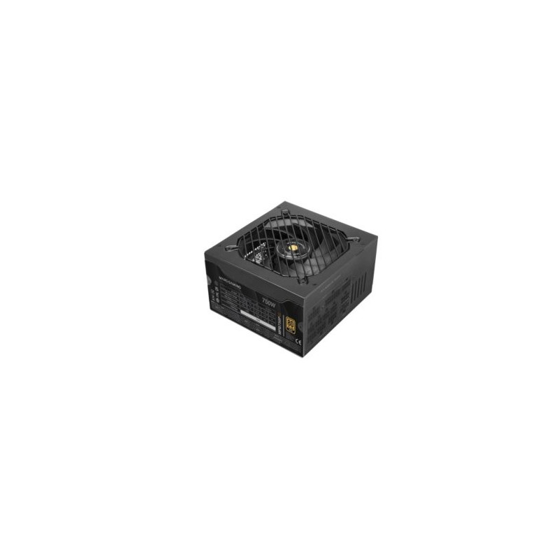 Fuente de alimentacion modular mars gaming 750w mpb750psi atx 3.1 80 plus gold pfc activo negro