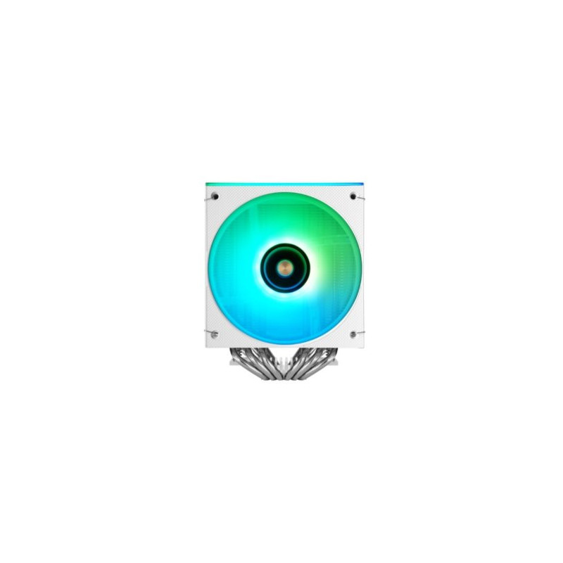 Ventilador con disipador de cpu mars gaming mcpux26w tdp 350w doble torre pwm argb blanco