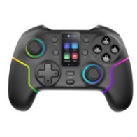 Gamepad bluetooth mars gaming mgpv3 pantalla lcd bt+2.4g+usb multiplataforma hall effect negro