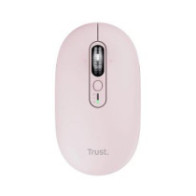 Mouse trust wireless seron hypscroll slim 400-2400dpi 6 botones recargable fsc grs rosa