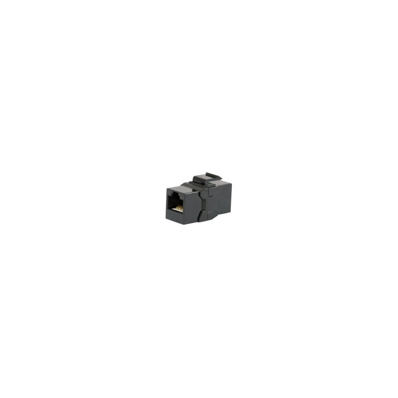 Kit 8 uds conector rj45 hembra hembra utp cat6a keystone