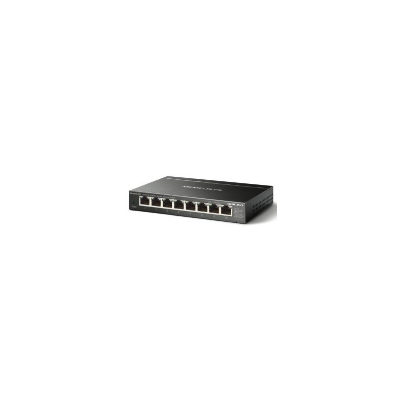Switch no gestionable mercusys ms108gs-m2  8p 8x2.5gb carcasa metalica