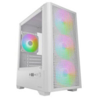 Caja microatx mars gaming mc-vectorw gpu max 282mm cristal templado mesh argb usb-c blanco
